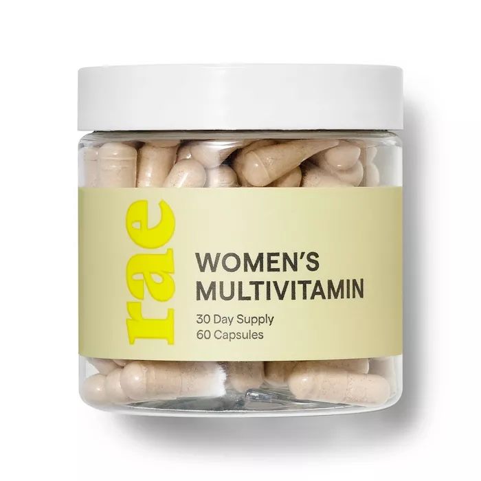 Rae Women's Multivitamin Dietary Supplement Capsule - 60ct | Target