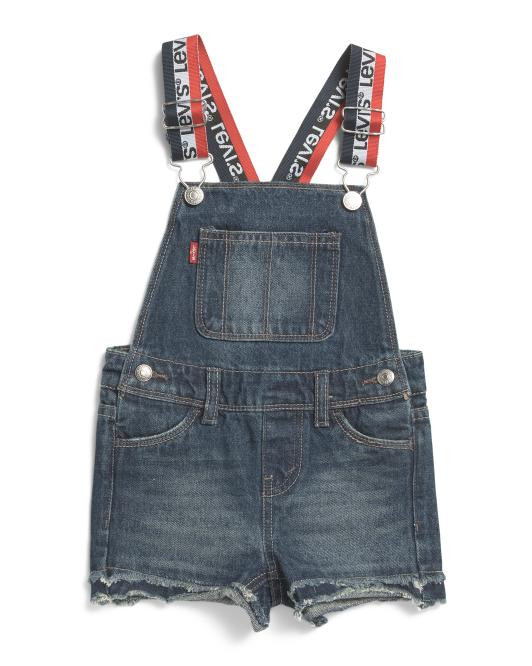 Toddler Girls Denim Shortalls | TJ Maxx