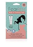 Amazon.com: Fearless Tape - Double Sided Tape for Fashion, Clothing and Body (50 Strip Pack) | Al... | Amazon (US)