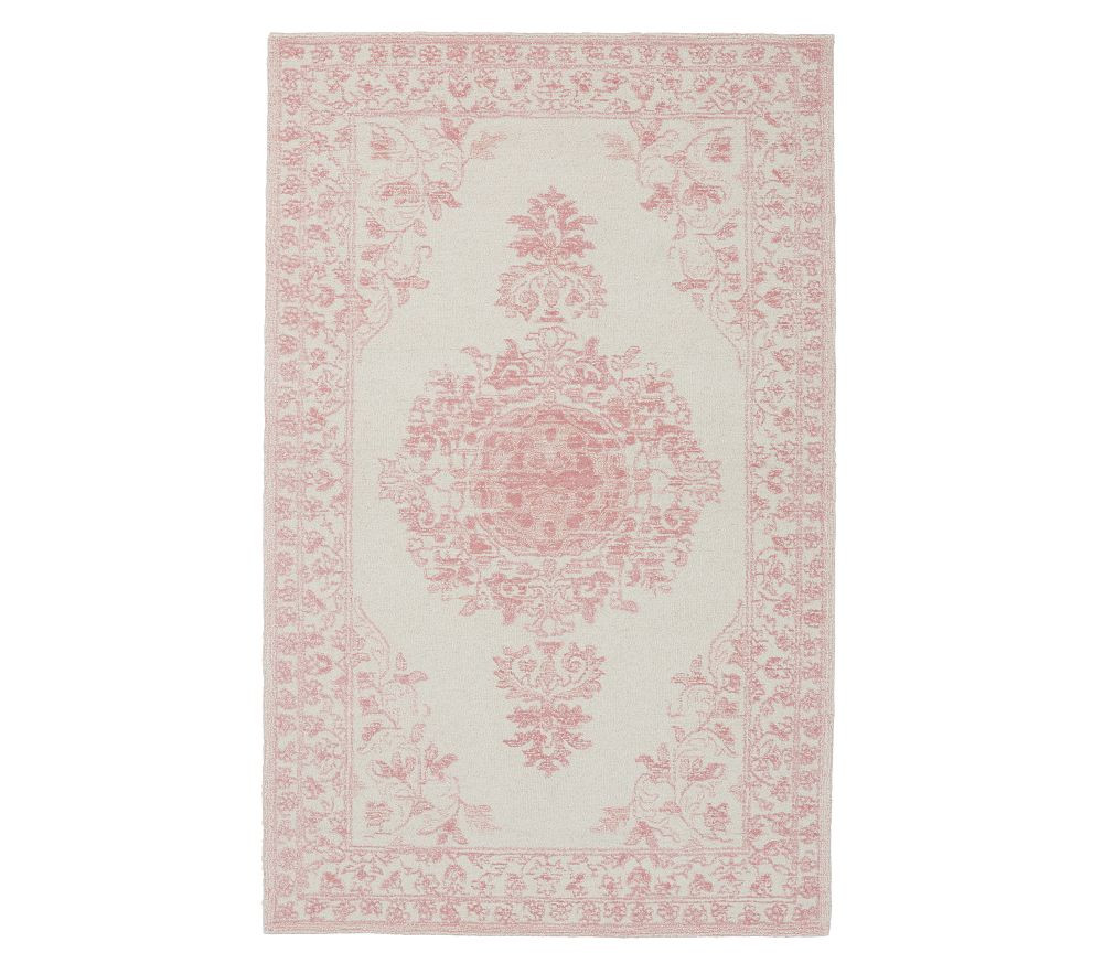 Monique Lhuillier Wool Viscose Persian Rug | Pottery Barn Kids