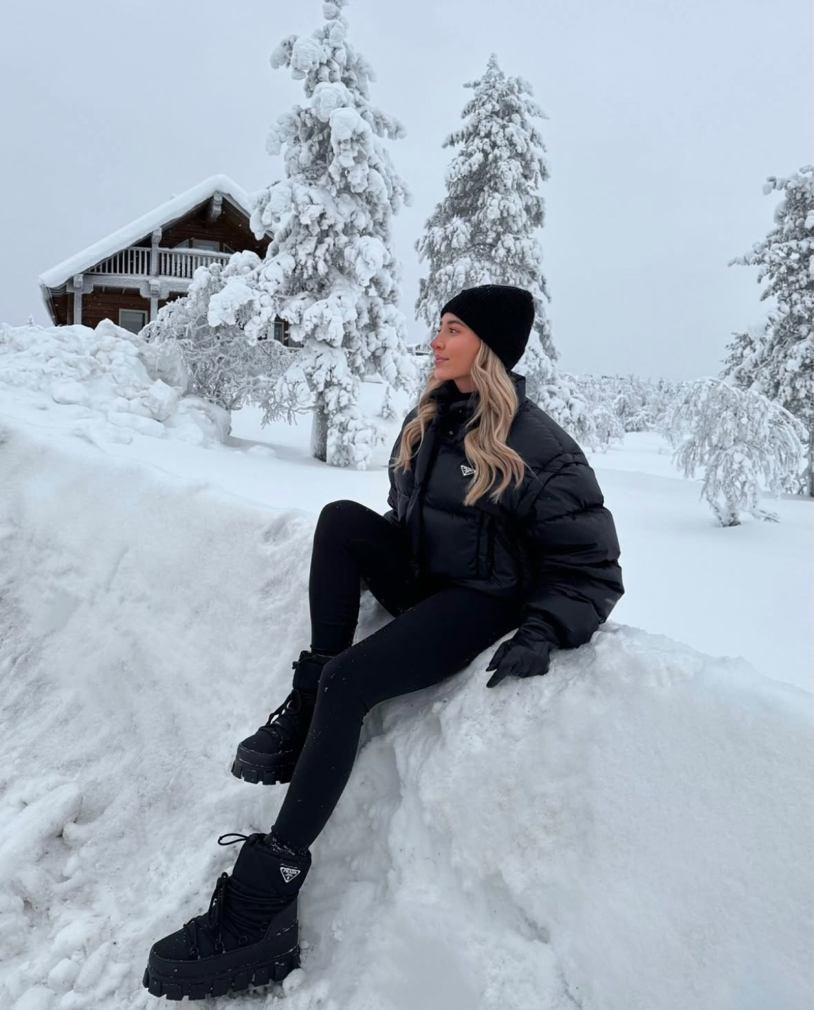 It’s officially Lapland Christmas Festive Ski Winter Season ⛷️❄️ all black monochrome look for a chic outfit on the Lapland slopes, perfect cosy outfit for mountains and chalets

#LTKtravel #LTKstyletip #LTKwinter