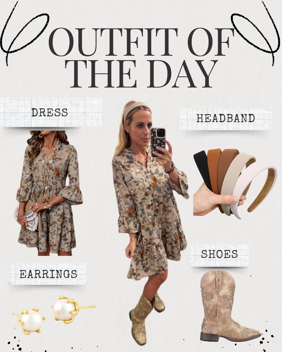 Fall dress outfit with boots 

#LTKSeasonal #LTKMidsize #LTKFindsUnder50
