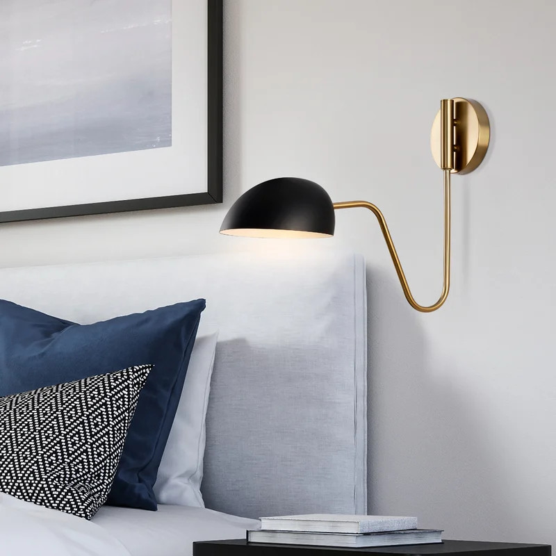 Judson Steel Swing Arm Sconce | Wayfair North America