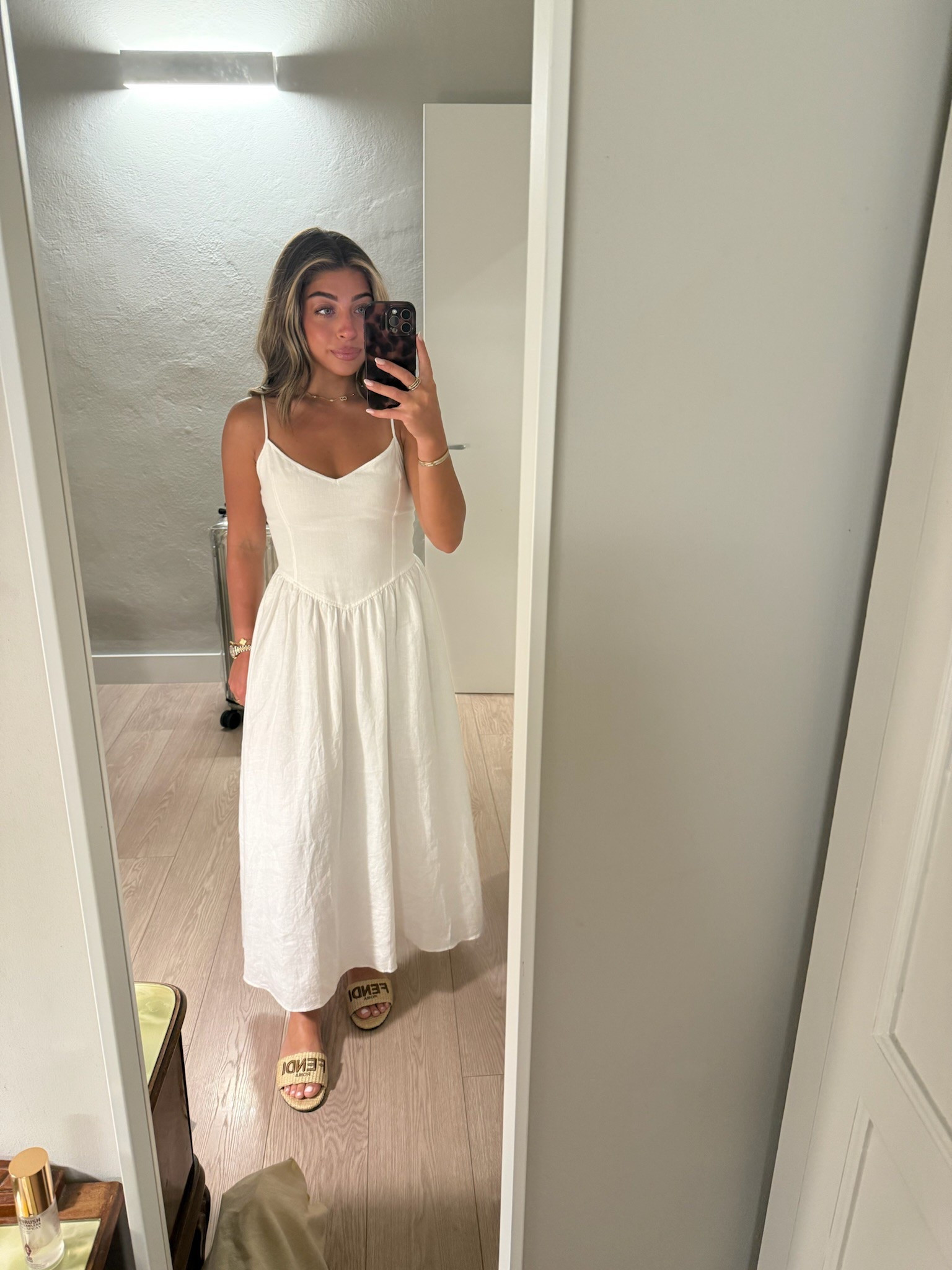 On vacation in this floaty Aritzia linen maxi dress 🤍

#LTKStyleTip #LTKShoeCrush #LTKTravel