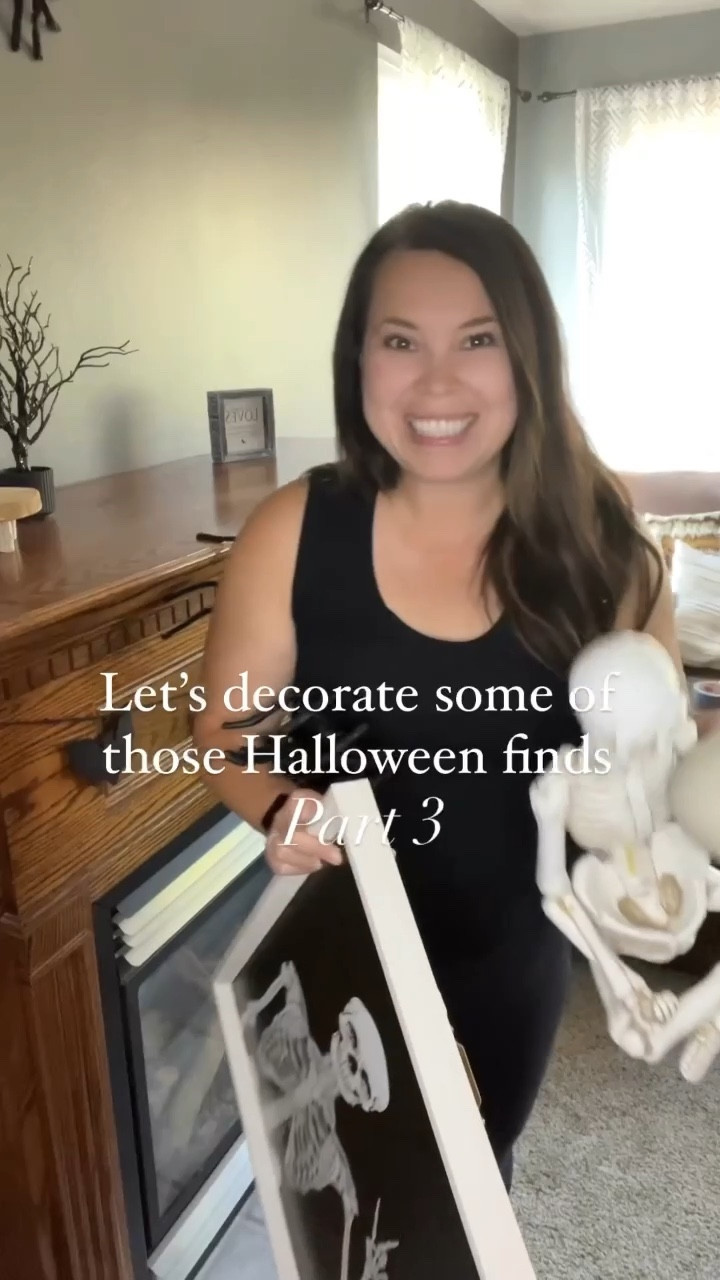 Halloween skeleton decor! Mantle decor, home decor, fall decor #ltkhalloween

#LTKfamily #LTKSeasonal #LTKhome