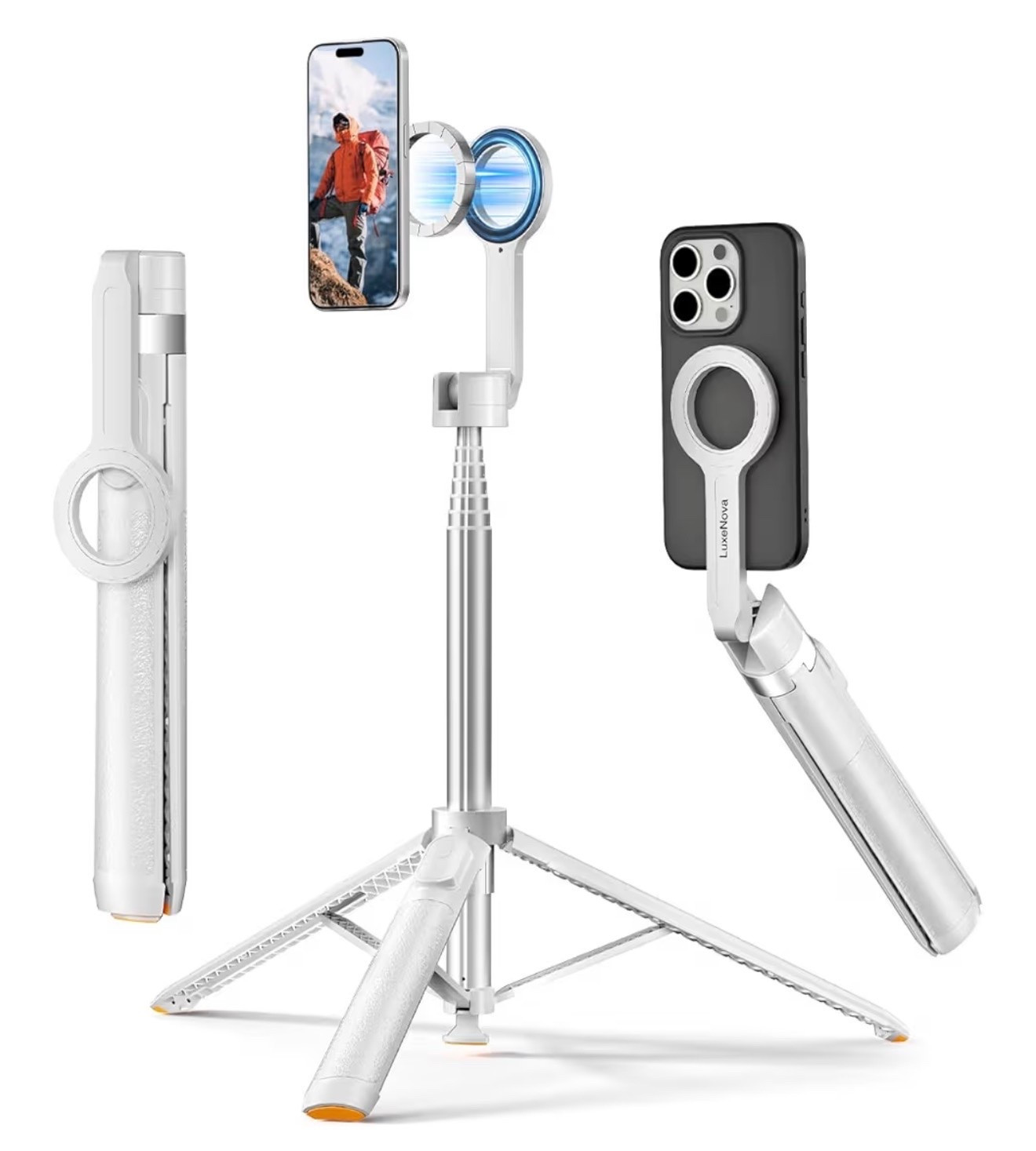 This magnetic selfie stick + tripod has quickly become one of my favorite content creation tools. 🤍

✔️ Folds compact for on-the-go use
✔️ Magnetic MagSafe attachment
✔️ Tripod + selfie stick in one
✔️ Perfect for OOTDs, GRWMs, and hands-free filming

If you’re looking to level up your content without carrying bulky equipment, this one is worth adding to your cart.

✨ Shop it through my LTK.

#LTKFinds #LTKCreator #ContentCreatorTools #TikTokCreator #AmazonFinds #ContentCreation #CreatorEssentials #MagSafe #TripodStand #SelfieStick #LTKUnder50

#LTKHome