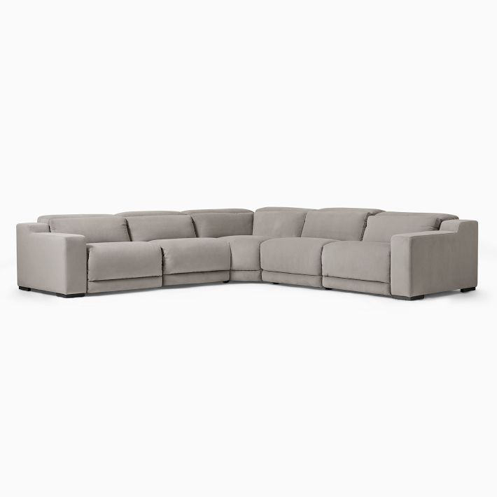 Dalton Motion Reclining 5-Piece L-Shaped Sectional (127") | West Elm (US)