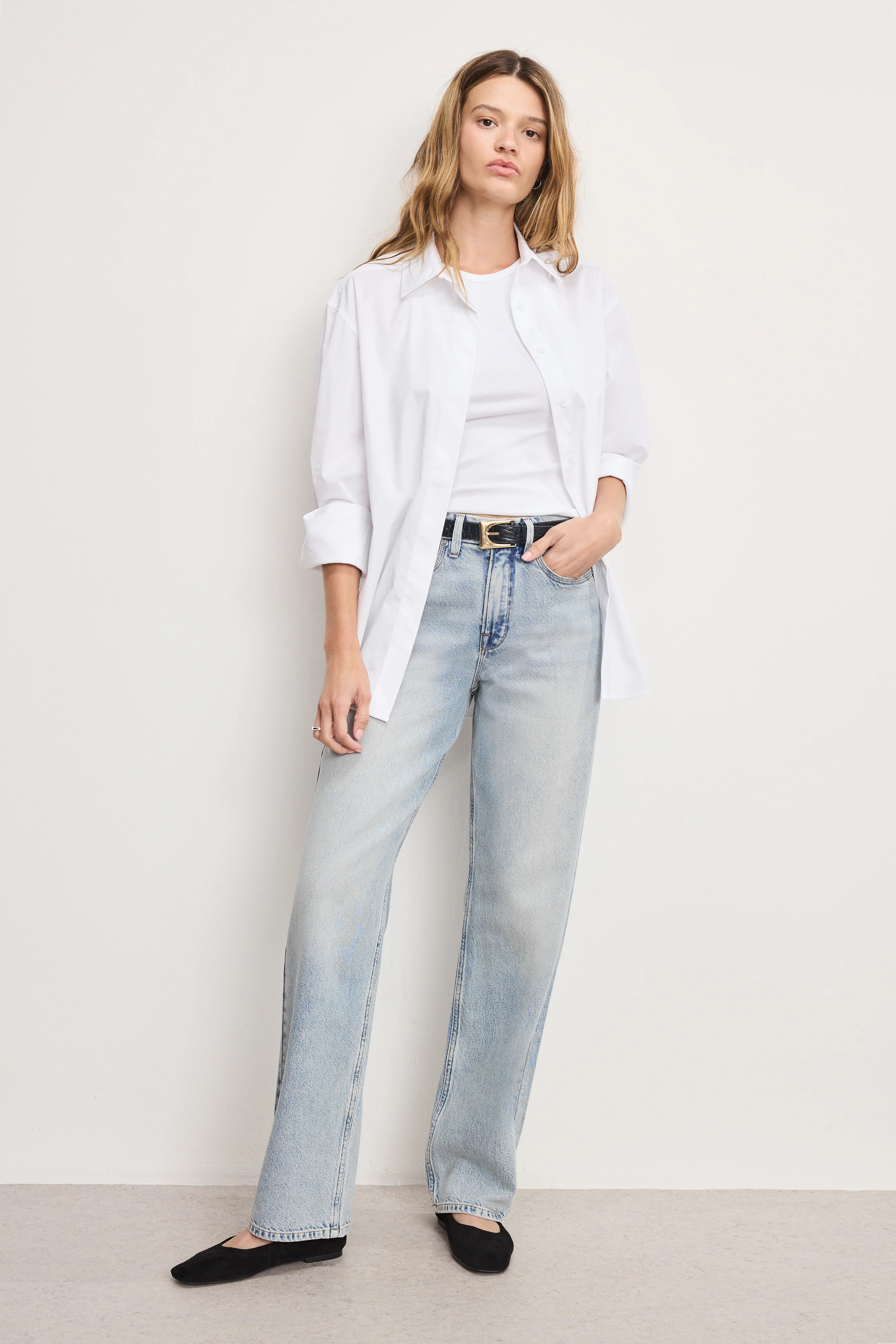 GOOD 90s RELAXED JEANS | INDIGO1075 - GOOD AMERICAN | Good American