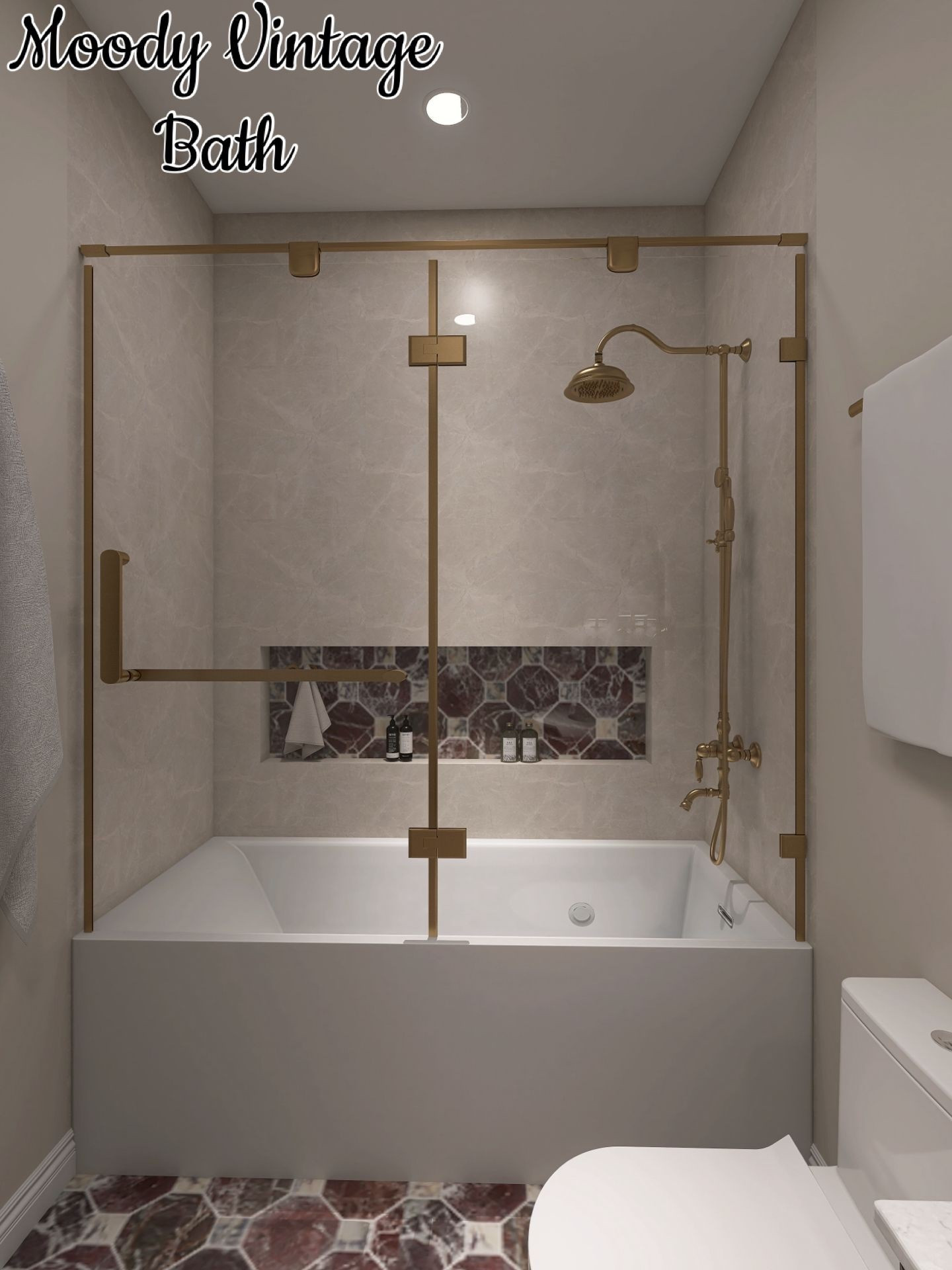 Designed by Olivia
Moody Vintage Bath 

#LTKmomlife #LTKHome #LTKSeasonal