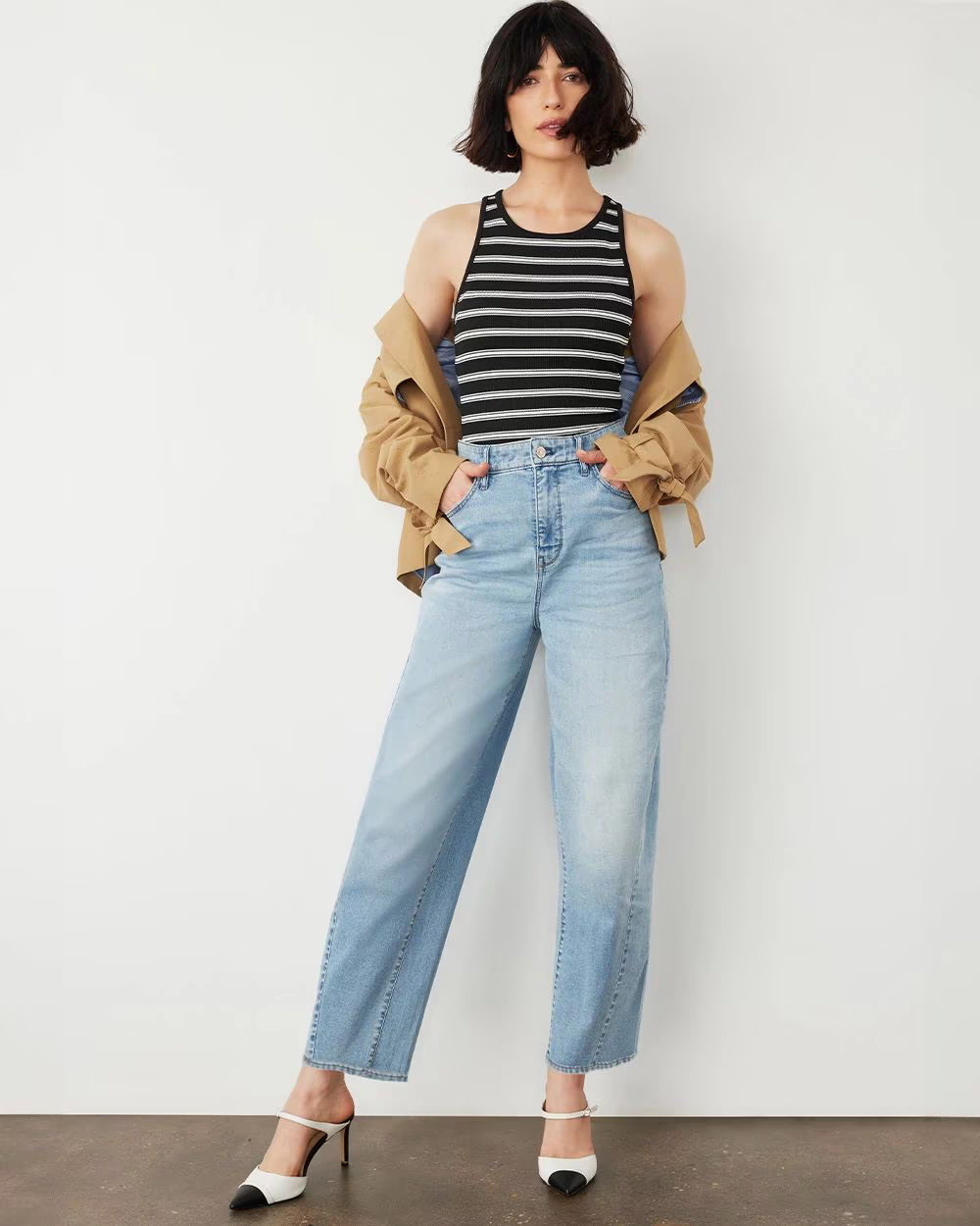 Extra High-Rise Barrel Jean | White House Black Market