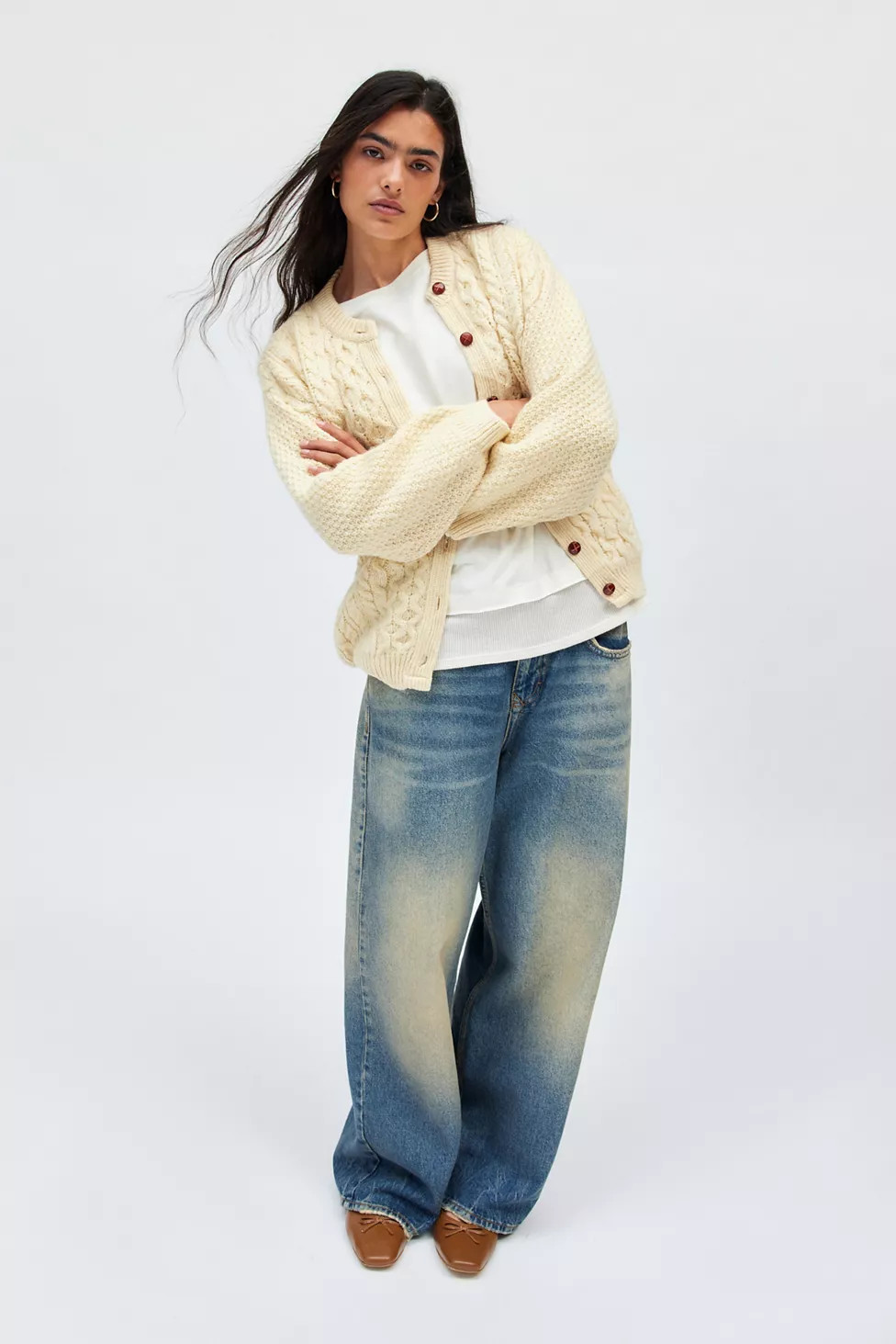 Urban Renewal Vintage Fisherman Cardigan | Urban Outfitters (US and RoW)