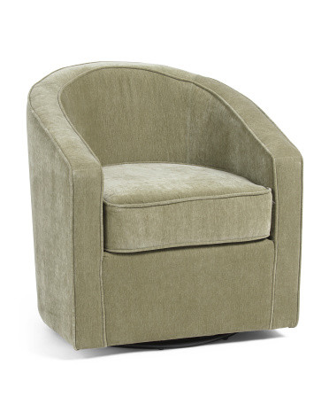31.25x29.75 Danica Swivel Chair | TJ Maxx