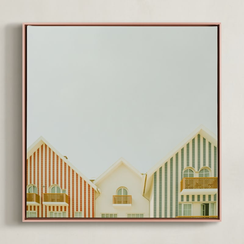 Striped houses | Minted