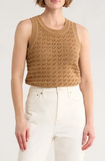 Pointelle Sweater Tank | Nordstrom Rack