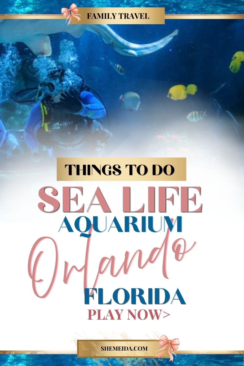 Things to do in Orlando, Florida: Sea Life Aquarium

#LTKTravel