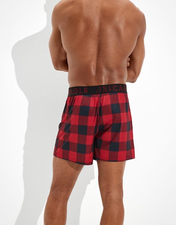AEO Plaid Flex Boxer Short | American Eagle Outfitters (US & CA)