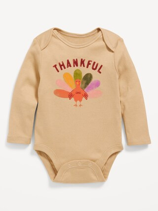 Unisex Long-Sleeve Graphic Bodysuit for Baby | Old Navy (US)