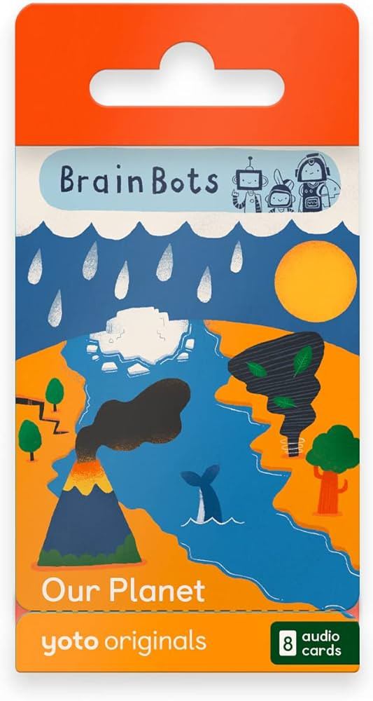 Yoto BrainBots: Our Planet – 8 Kids Audiobook Cards for Use with Player & Mini All-in-1 Audio D... | Amazon (US)