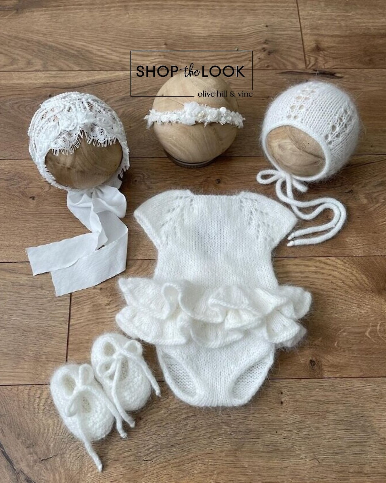 We’re loving this darling newborn romper—hand-knitted in a soft angora blend with sweet ruffles, an open-back tie, and beautiful raglan detail. Add a lace hat or knitted shoes to complete the charm.  

 

#LTKHome #LTKBaby #LTKBump