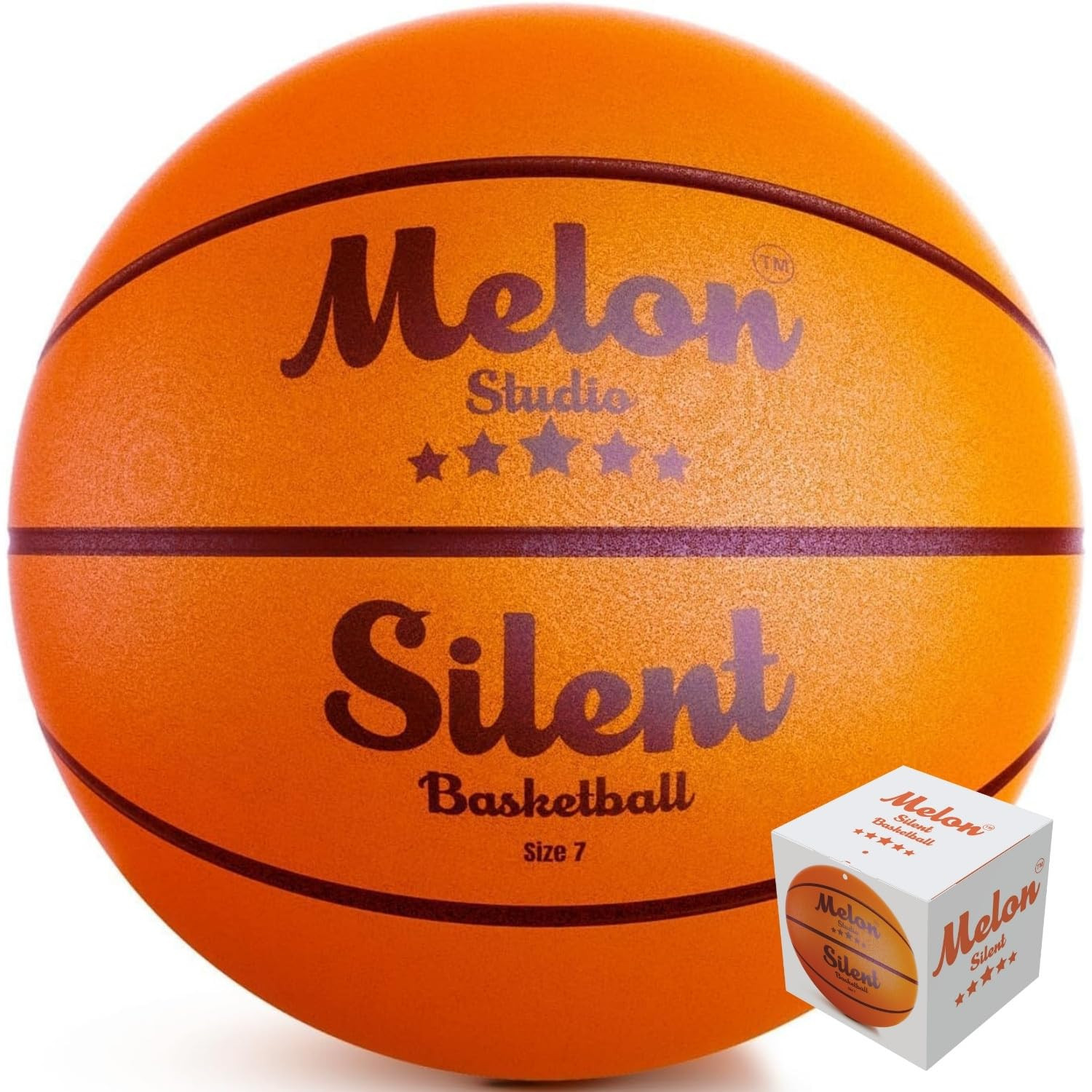 Silent Basketball Size 7 (29.5") Indoor Basketball | Foam Ball | Quiet Dribble Inside Home | Soun... | Amazon (US)