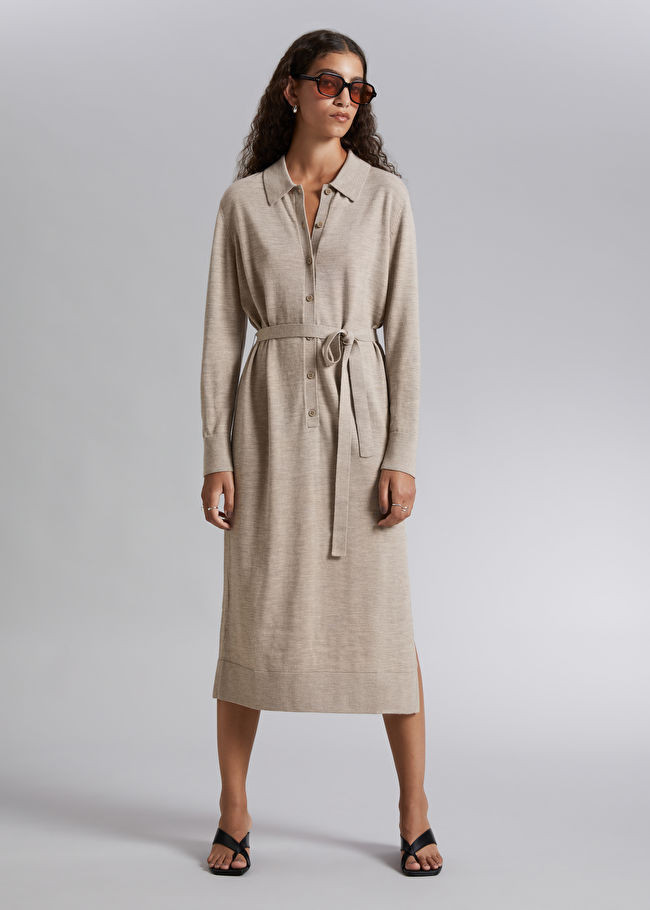 Knitted Polo Dress | & Other Stories (EU + UK)