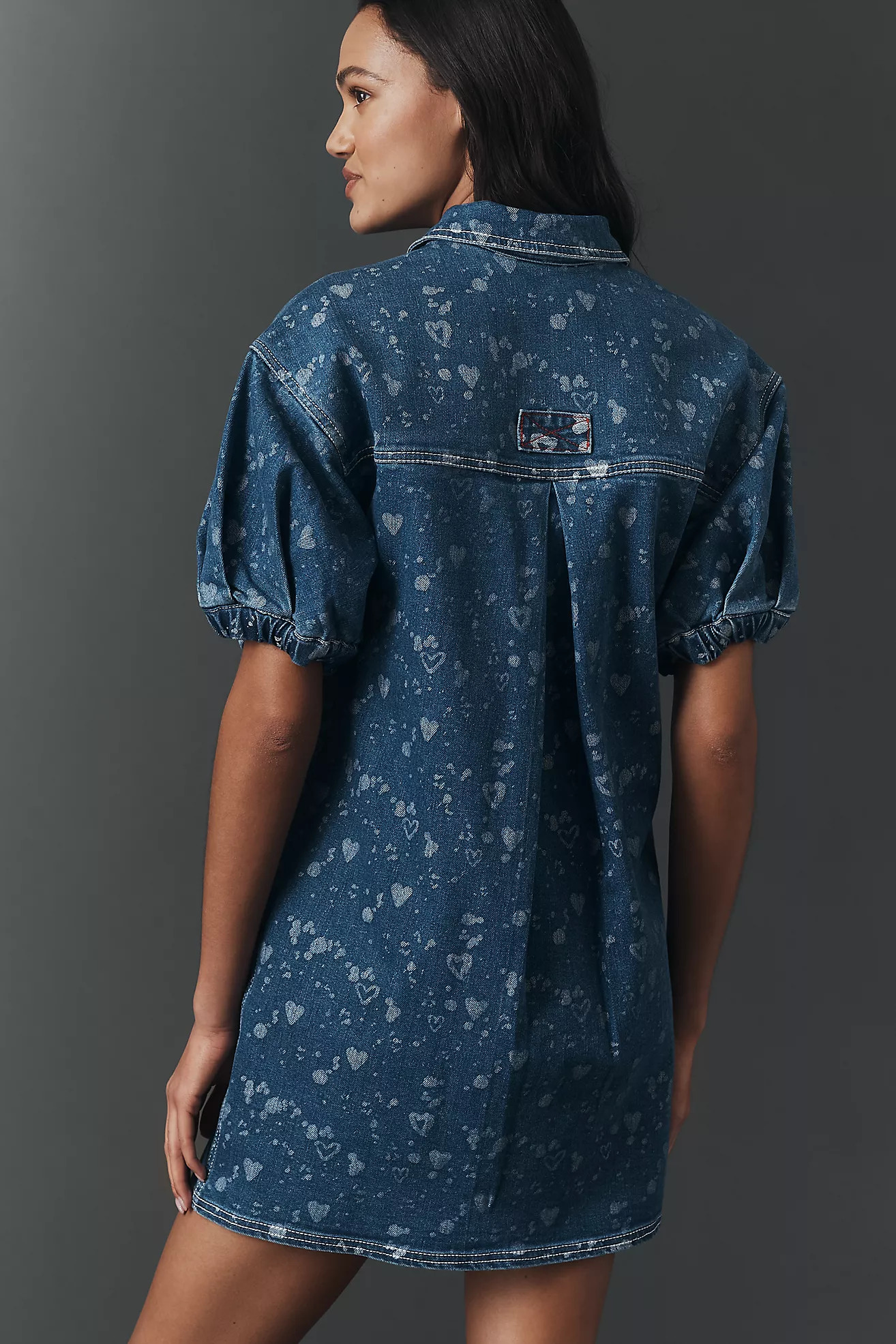 Pilcro Denim Buttondown Shift Dress | Anthropologie (US)