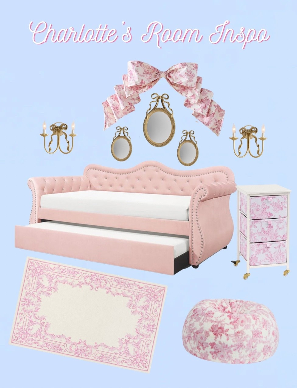 I’m starting the transition of Charlotte’s younger Cinderella bedroom to her upcoming big girl room! 

How does the time fly by? I feel like just yesterday I was posting her Cinderella inspired bedroom & now I’ve blinked! She turns 9 in just a couple of weeks.

Her walls are already a beautiful shade of blue, so I’m trying to lean into that as much as I can, while also giving her ALL the pink that she desires! 🎀

#LTKFamily #LTKHome #LTKKids