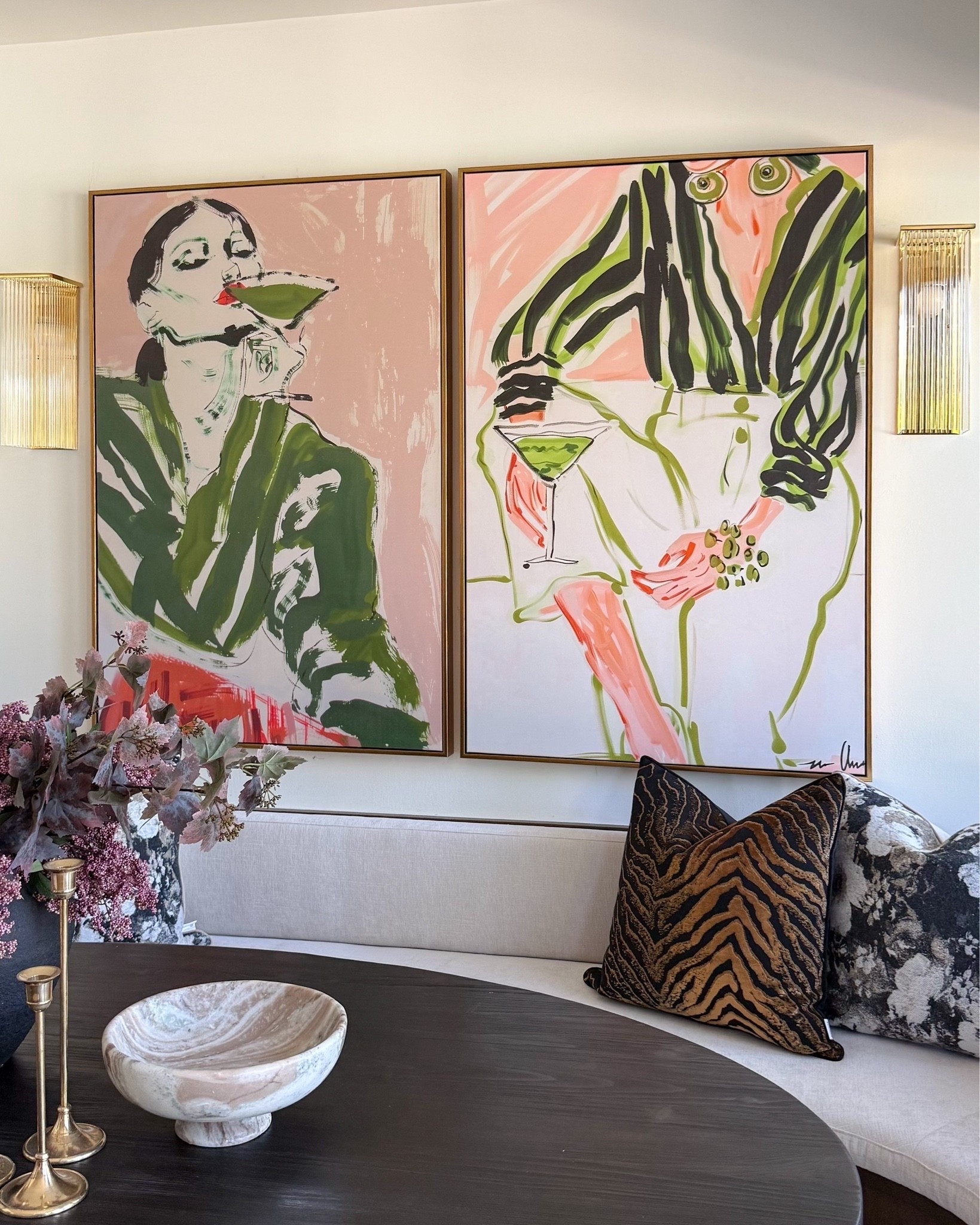 My new dining nook art and I’m OBSESSED! Can’t wait to show you the final, finished space! ✨

#LTKHome #LTKdayinmylife