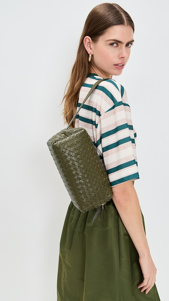 Trousse Woven Leather Shoulder Bag | Shopbop