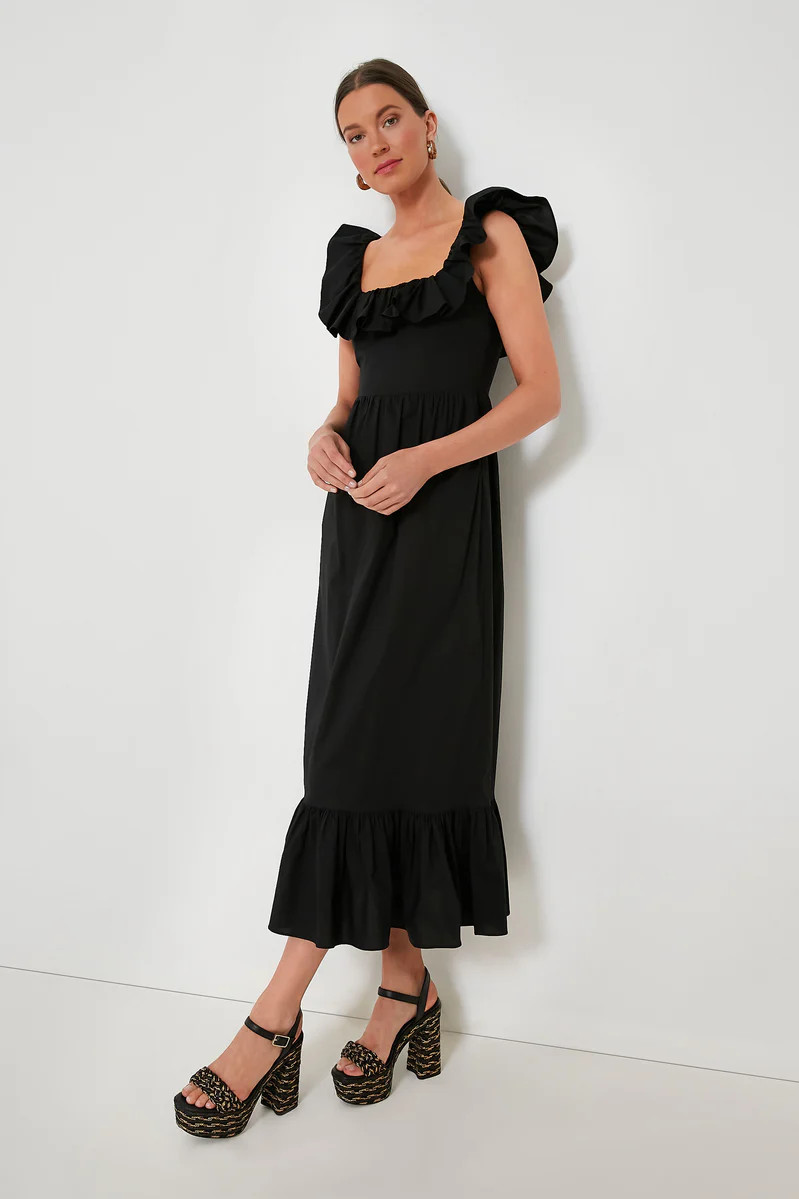 Black Mica Maxi Dress 
                Hyacinth House | Tuckernuck (US)