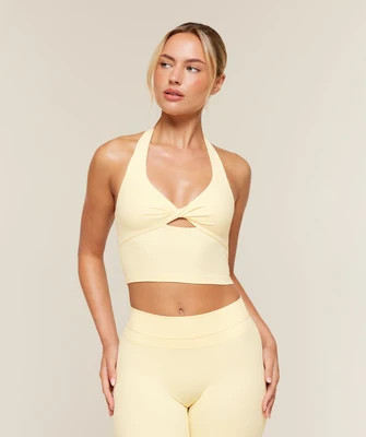 Whitney Twist Front Shelf Tank | Gymshark US