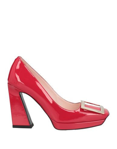 Roger Vivier Woman Pumps Red Size 7.5 Leather | YOOX (US)