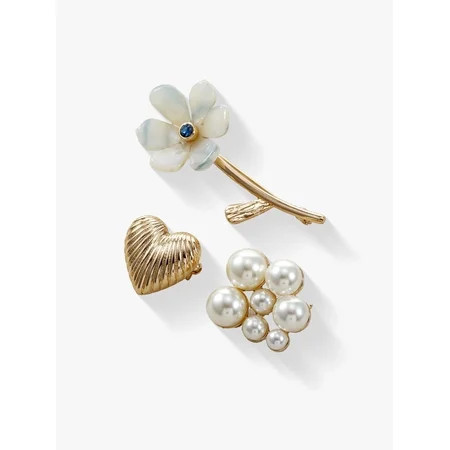 Time and Tru Brooch/Charm Set | Walmart (US)