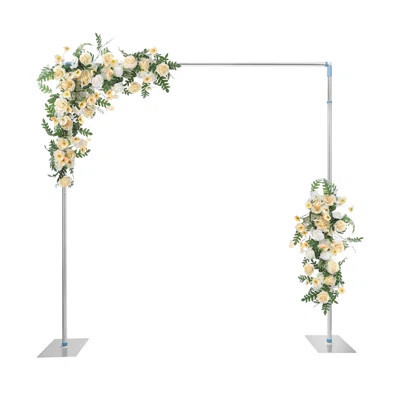 9.8ftx9.8ft Wedding Party Stainless Steel Decorative Stand Kit | Wayfair North America