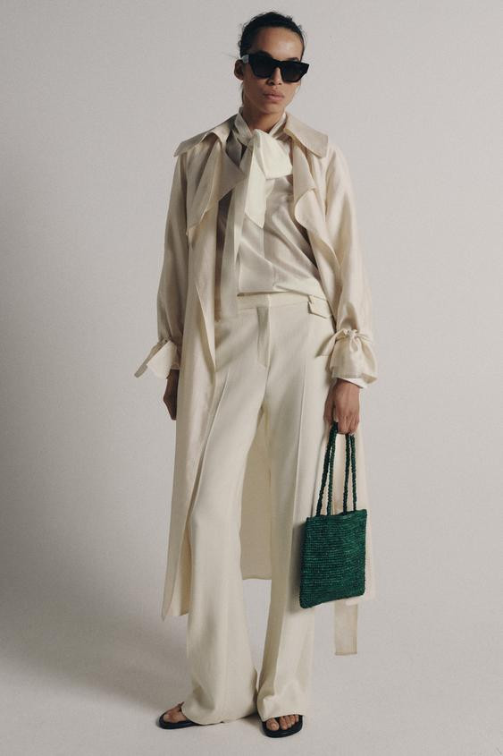 MINI RAFFIA TOTE BAG | Zara US