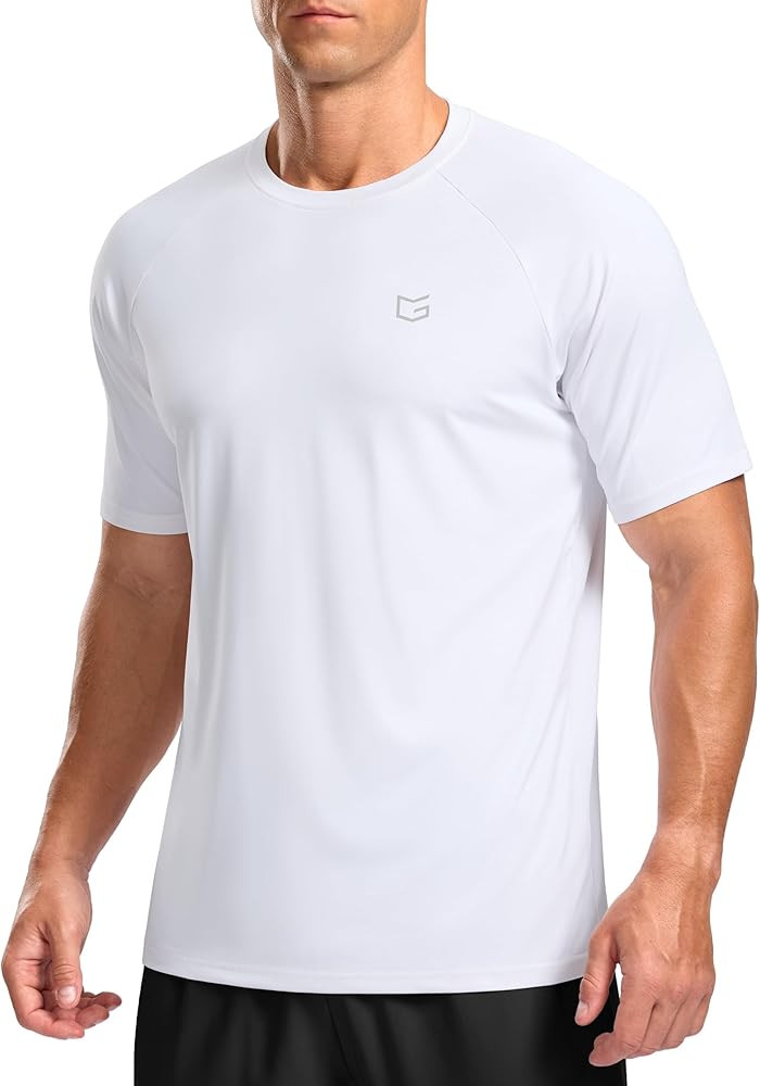 G Gradual Men's Athletic Workout T-Shirts Moisture Wicking Cooling Running Shirts Short Sleeve Pe... | Amazon (US)