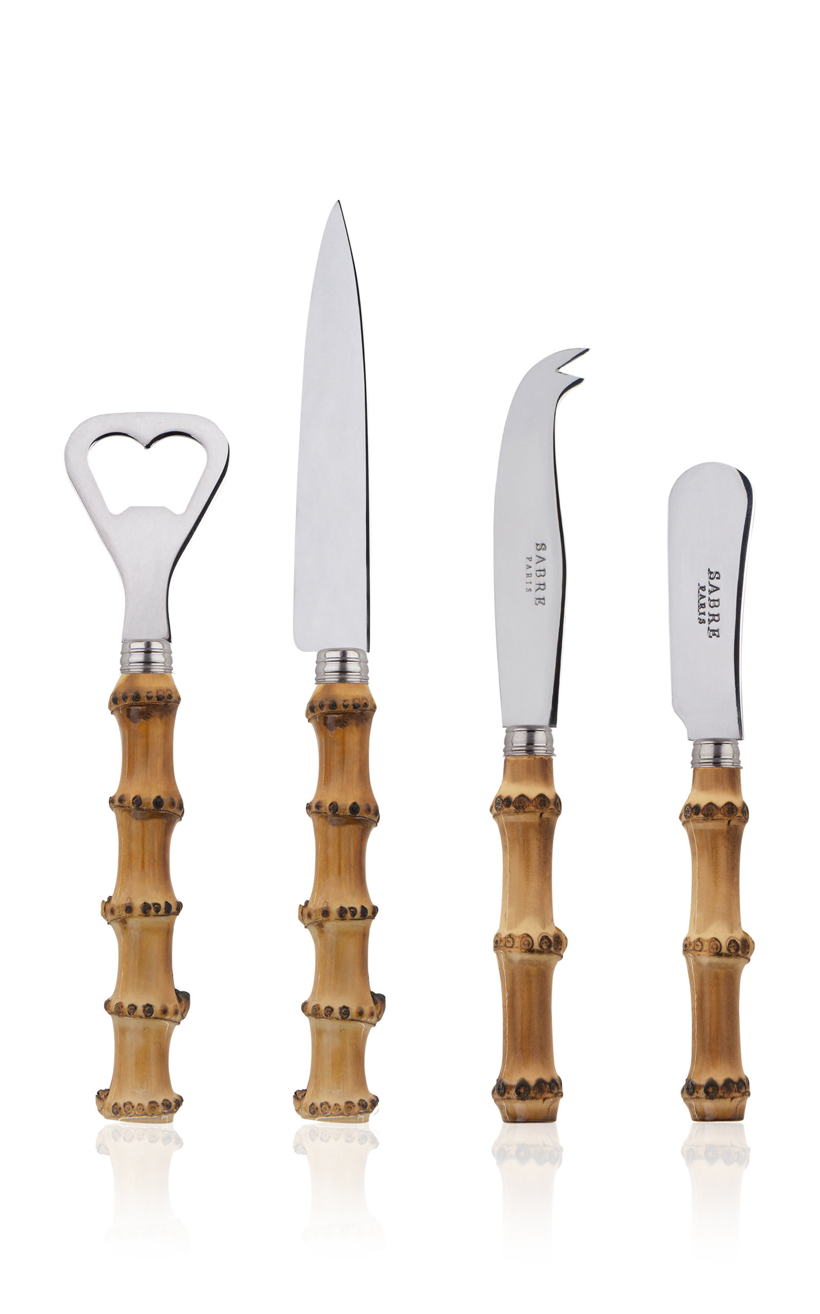 Light Bamboo Four-Piece Aperitif Set | Moda Operandi (Global)