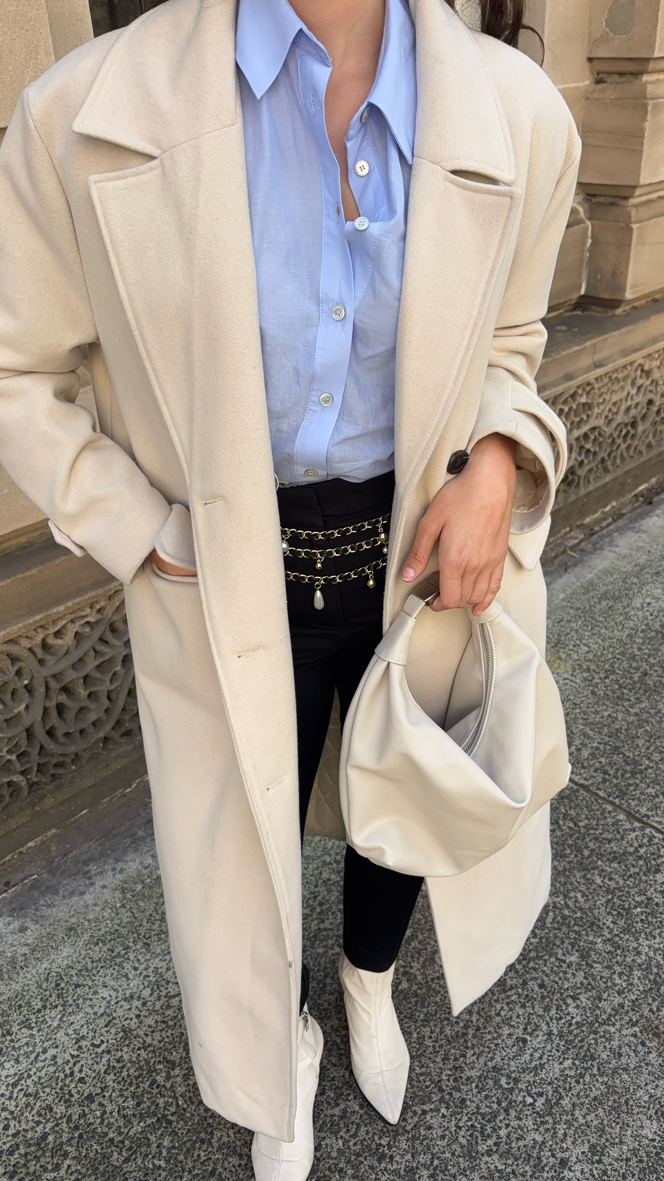 At least making something exciting at the office 💁🏽‍♀️

Direct links will be tagged on my LTK

Top and pants @hm 
Coat @wconcept 
Belt @blowthebelt 
Shoes @schutz
Bag @somlordofficial 

.
.
.
classy outfit, minimalist, fashion blogger, ootd, daily outfit ideas, lookbook, fashion tips, styling, how to style, pinterest aesthetic, casual chic, GRWM, outfit recap, old money, fashion inspo, European style, classy look, summer fashion outfit ideas, trendy, capsule wardrobe,  aesthetic , chic , Sydney , Australia , Sydney blogger , outfit ideas , outfit of the day , minimal style , look of the day , grwm , outfit inspo , Sydney fashion , corporate girl , office look , office outfit inspo

#LTKaustralia #LTKwinter #LTKnewzealand