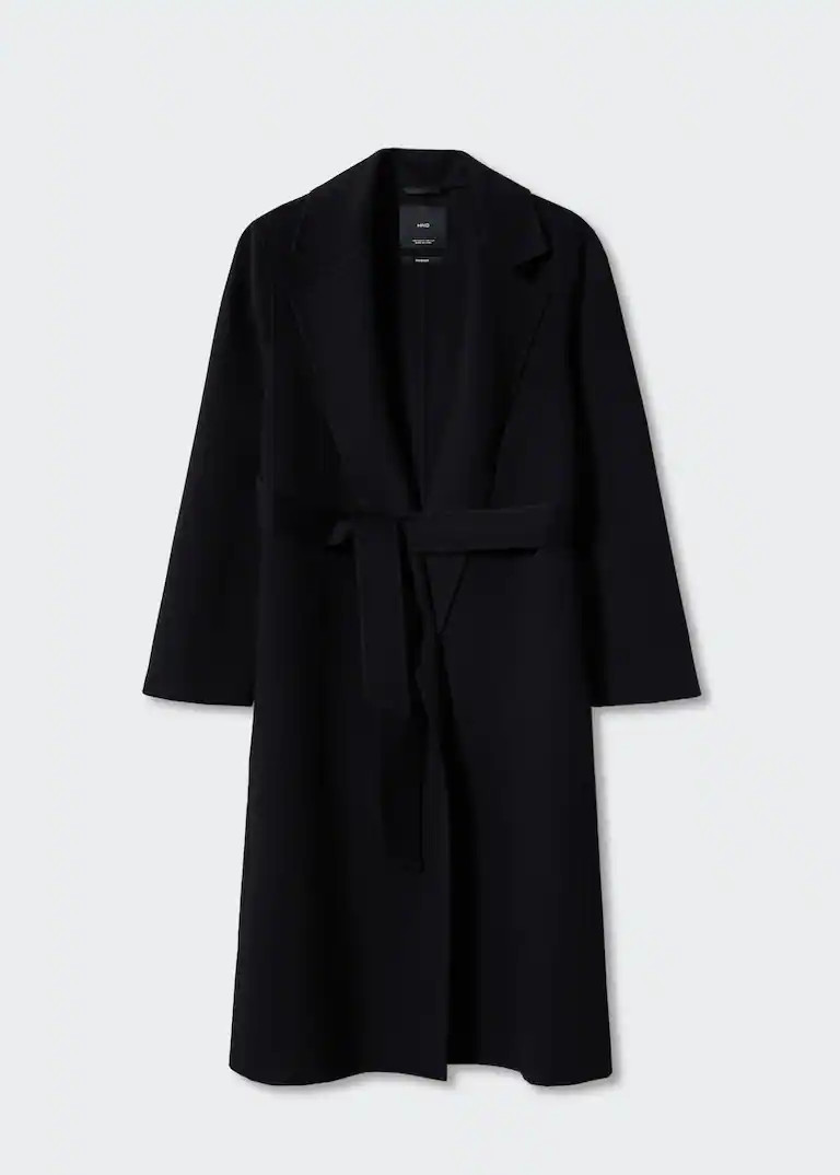 Belt handmade coat | MANGO (UK)