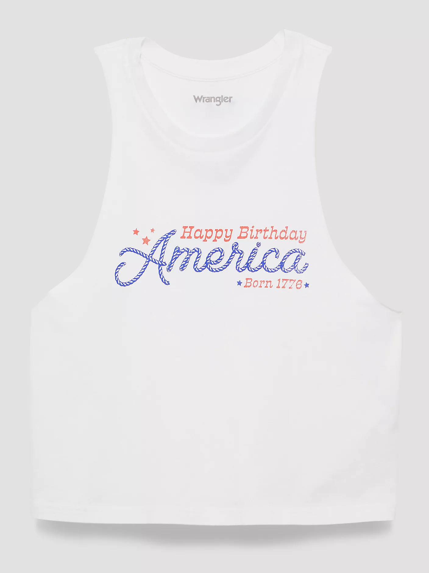 Happy Birthday America Graphic Festival Tank | Wrangler
