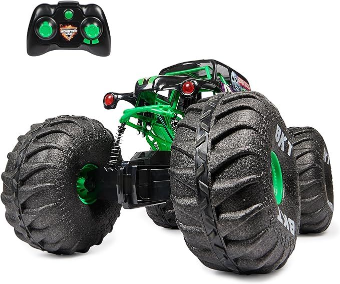 Monster Jam, Official Mega Grave Digger All-Terrain Remote Control Monster Truck, Over 2 Ft. Tall... | Amazon (US)