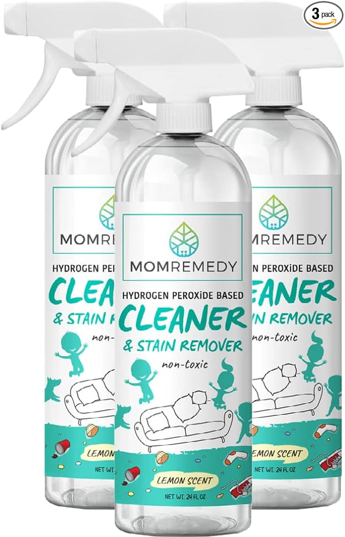 MOMREMEDY Hydrogen Peroxide All Purpose Cleaning Spray | Multipurpose Home Cleaner | Fabric and L... | Amazon (US)