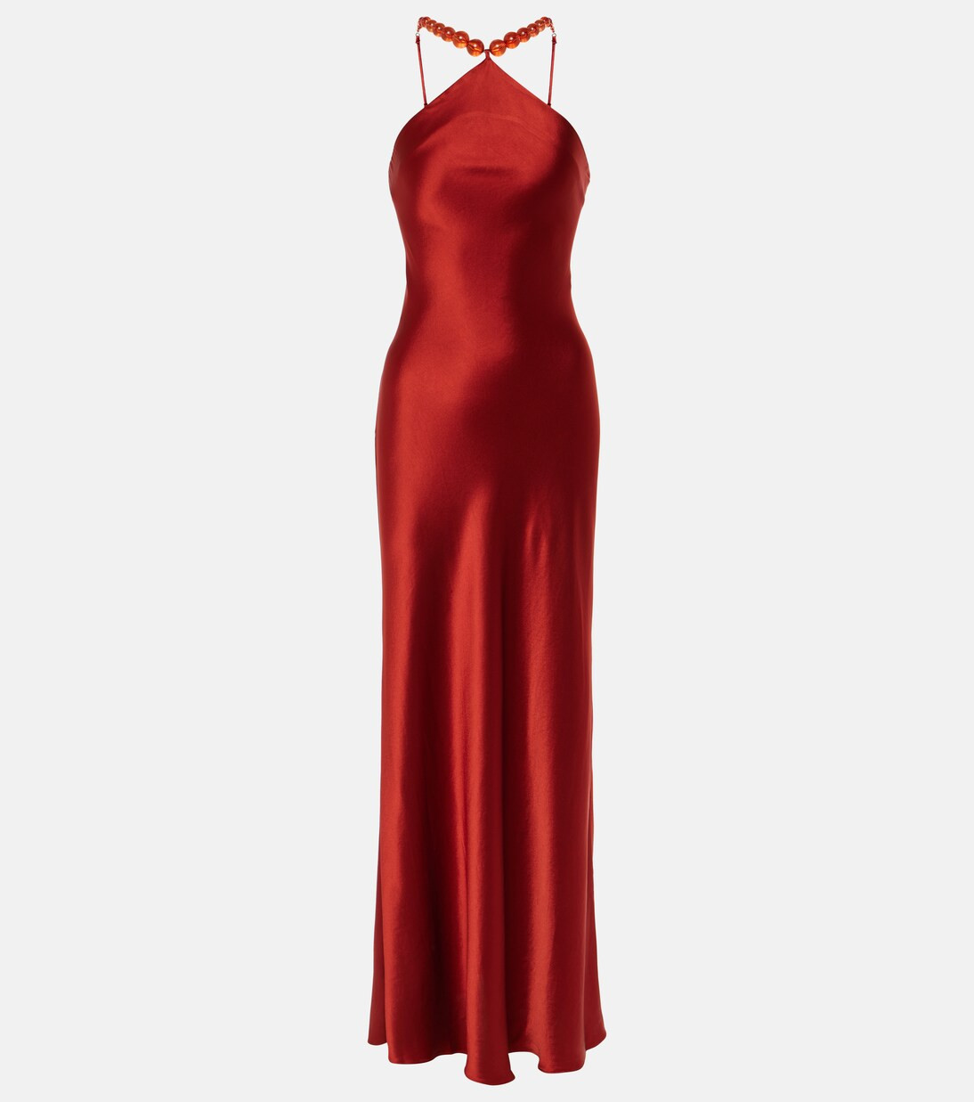 Cadence beaded satin gown | Mytheresa (UK)