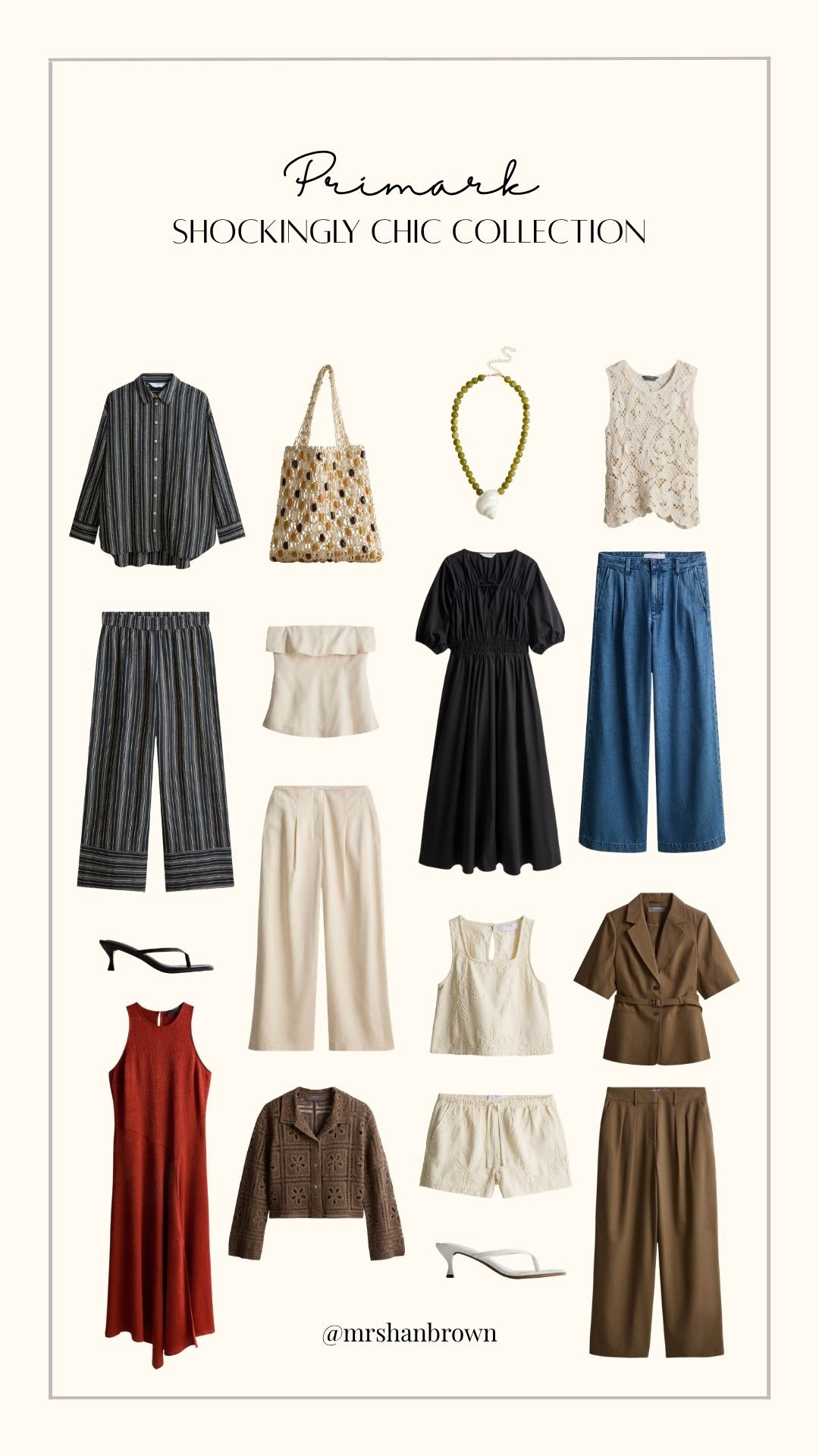 Primark Shockingly Chic Collection is unreal girls!! 

Wardrobe Staples, Spring Style, Spring Fashion, Spring Outfit, Co-ord Set, Denim, Crochet Top, Crochet 

 #LTKuk #LTKspring #LTKeurope