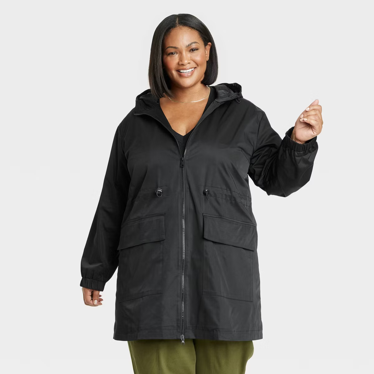 Women's Utility Rain Jacket - Ava & Viv™ | Target