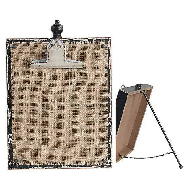 Iron Clipboard Display 12 Inch | Antique Farm House