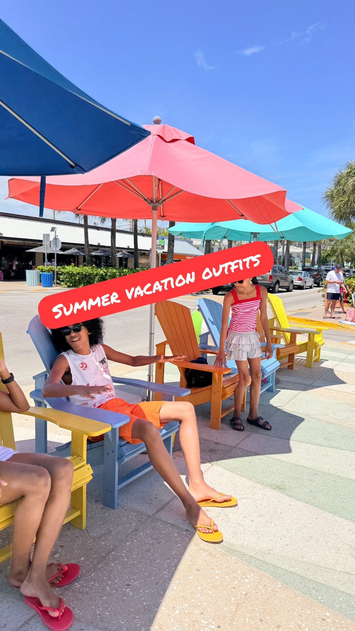 Summer time Old Navy flip flops, swim shorts from Walmart and red striped swim two piece from Amazon, vacation outfits beach! Skort - Zara 

#LTKKids #LTKSwim #LTKSaleAlert