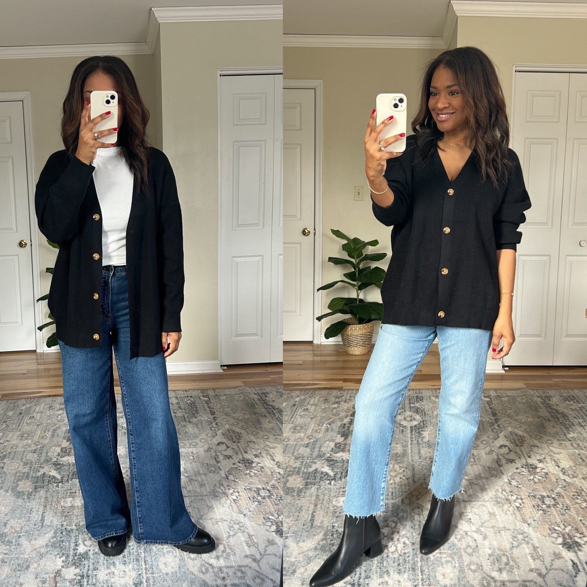 Wearing a medium in the cardigan 

#LTKFindsUnder50 #LTKOver40 #LTKFindsUnder100