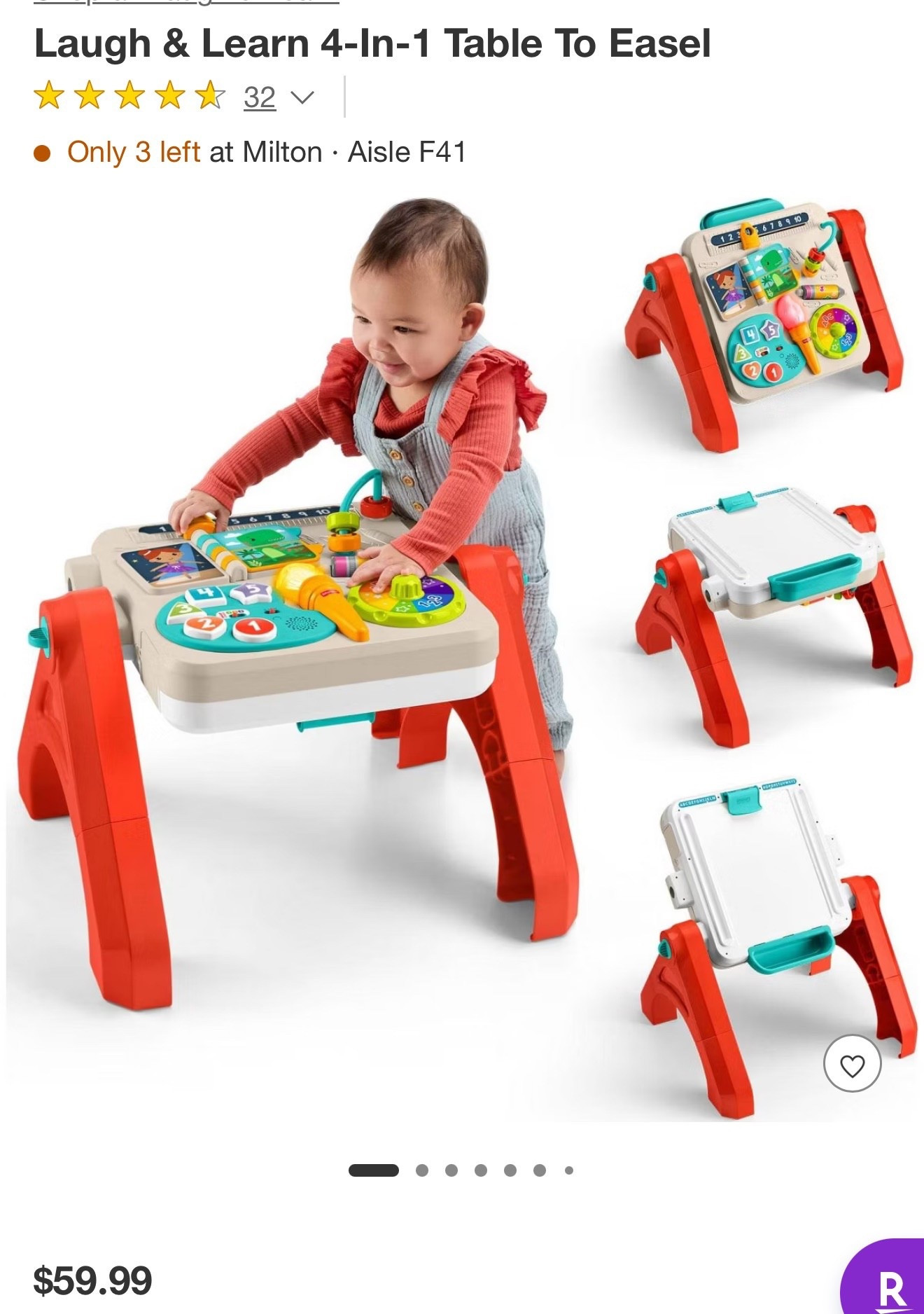 GIFT IDEA FOR LITTLES UNDER 2!! 
(Kennedy is getting this from Santa, shhhh 🤫)
Babies and young toddlers are HARD to shop for, especially when they have an older sibling who probably already got the popular *cool* toys for this age. Found this infant/toddler table that CONVERTS to an easel, and is for toddlers up to 36 months old.

The fact I don’t have to go DONATE or resell this the second she’s ‘over’ the table aspect of it, and can make it her little art/coloring station— instantly made me say *SOLD*.

I’m so glad to have this *bigger* gift off my list, and I can’t wait to see her react to it Christmas morning!

#LTKHoliday #LTKGiftGuide #LTKKids