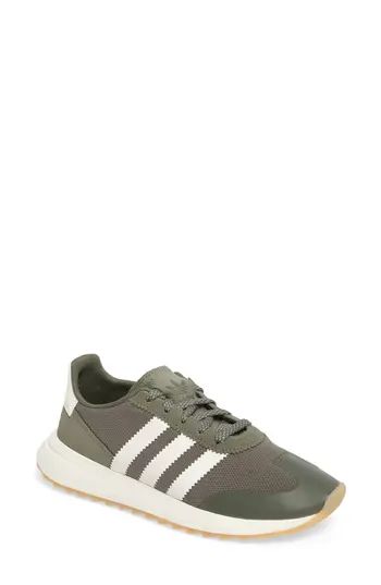 Women's Adidas Flashback Sneaker, Size 5 M - Green | Nordstrom